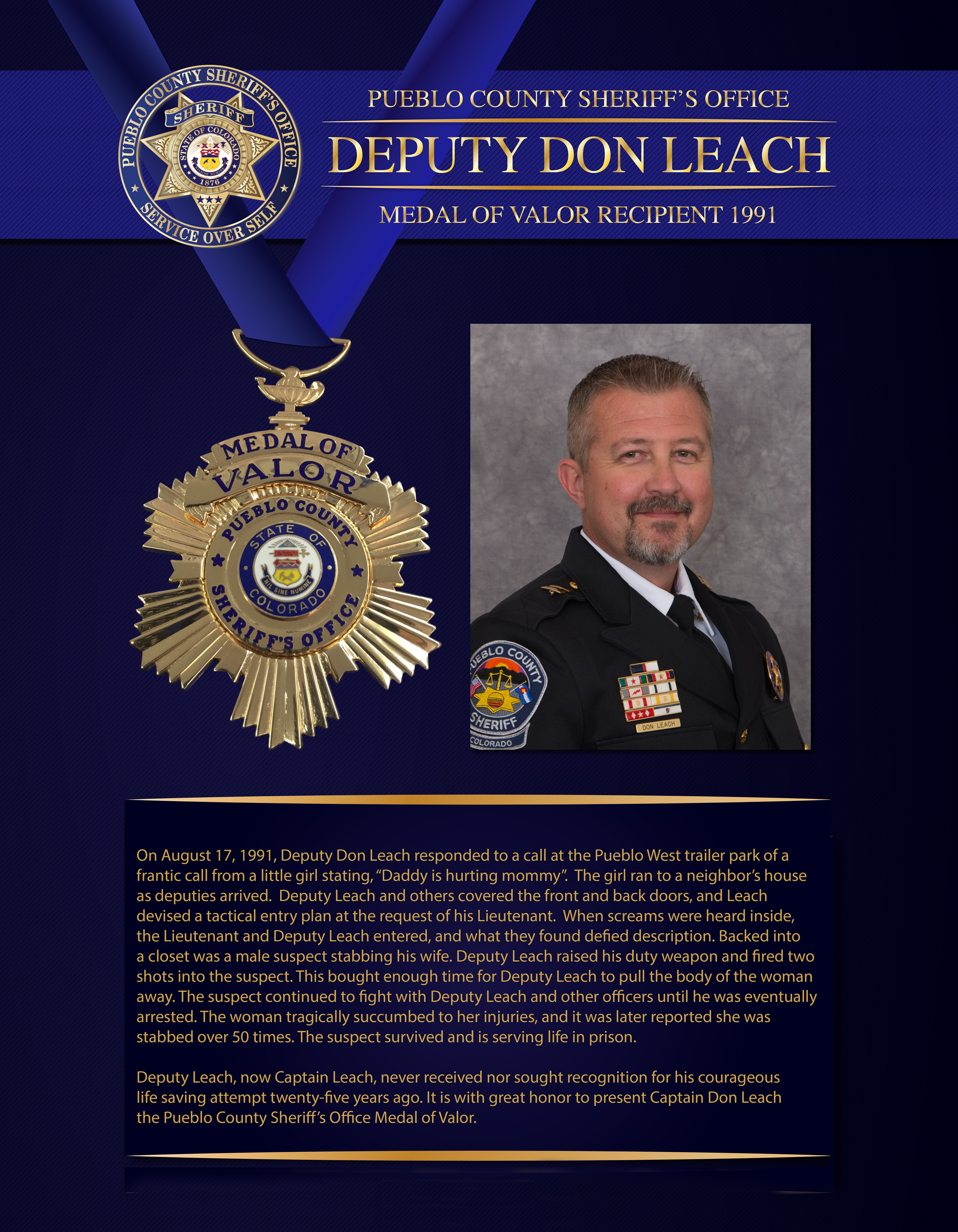 Leach Medal of Valor